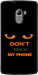 Чохол Don't touch the phone на Lenovo A7010