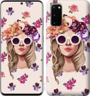 

Чохол Дівчина з квітами v2 на Samsung Galaxy S20 879133