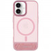 Фото TPU+PC чехол Stand case для Apple iPhone 16 (6.1") (Pink) на vchehle.ua