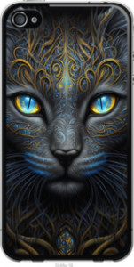 Чехол Кошка для iPhone 4