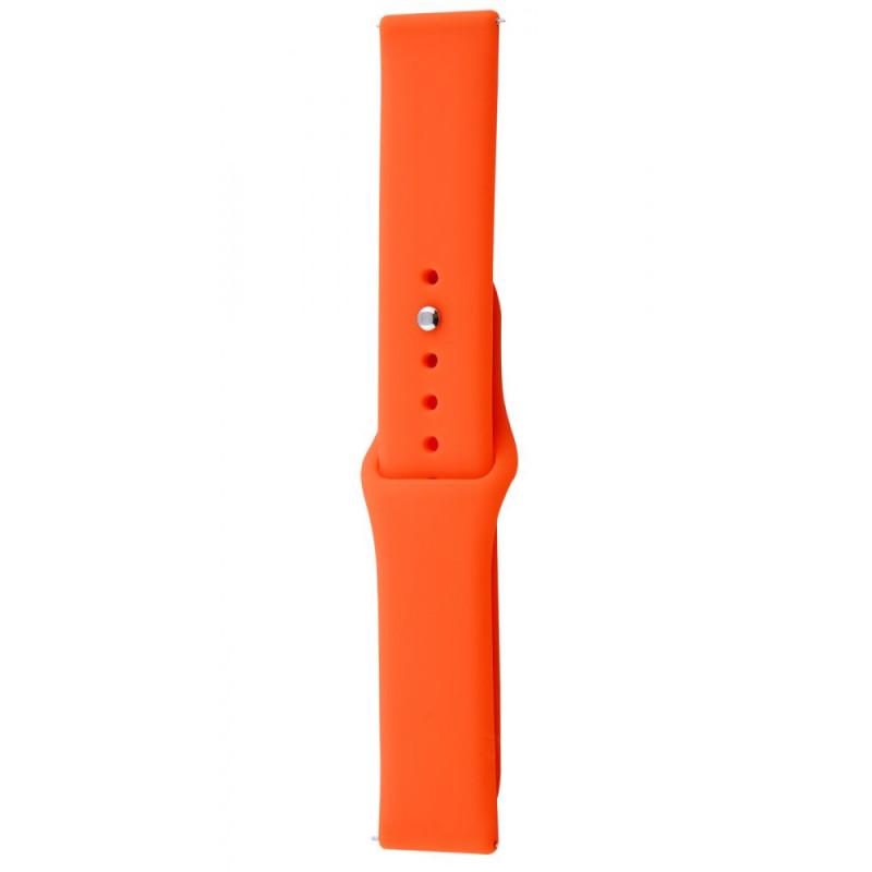 

Силіконовий ремінець Sport на Xiaomi Amazfit/Samsung 20 mm (Помаранчевий) 836910