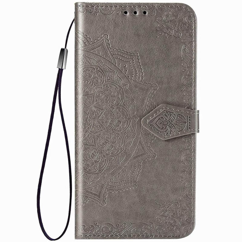

Кожаный чехол (книжка) Art Case с визитницей для Xiaomi Redmi 9 (Серый) 908685