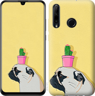 

Чехол Мопс с кактусом для Huawei Honor 10i 874727