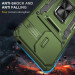 Фото Удароміцний чохол Camshield Army Ring на Xiaomi Redmi 13C / Poco C65 (Оливковий / Army Green) на vchehle.ua