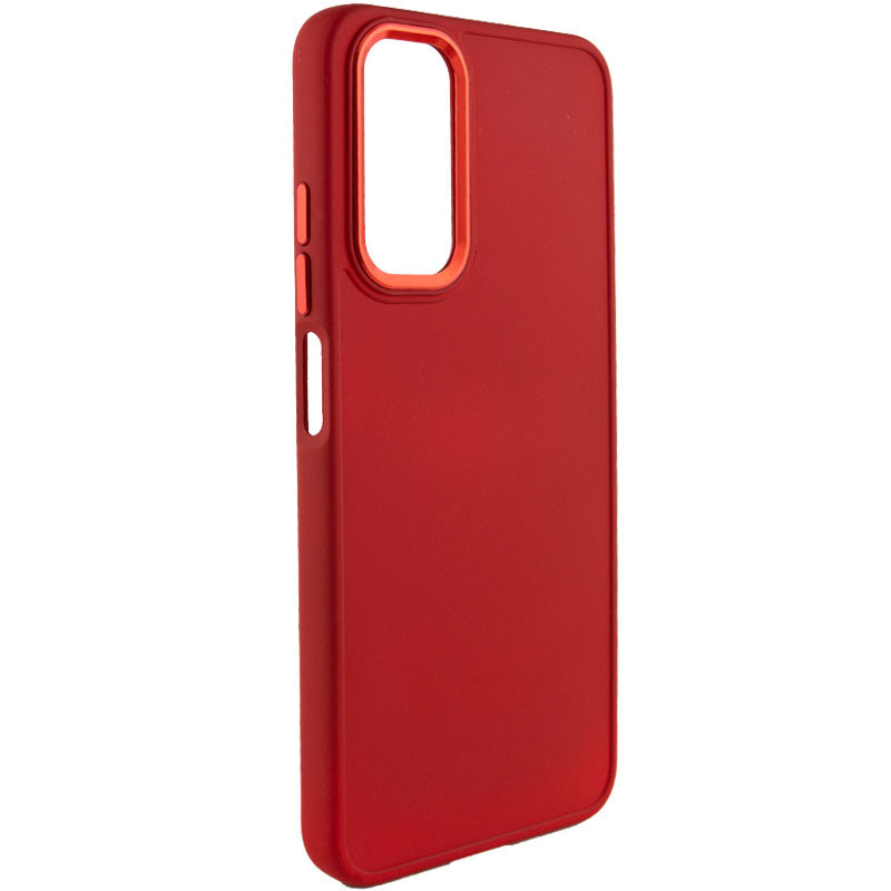 TPU чехол Bonbon Metal Style для Samsung Galaxy A15 4G/5G (Красный / Red)