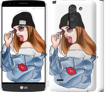 

Чехол Девушка v3 для LG G3 Stylus D690 842924