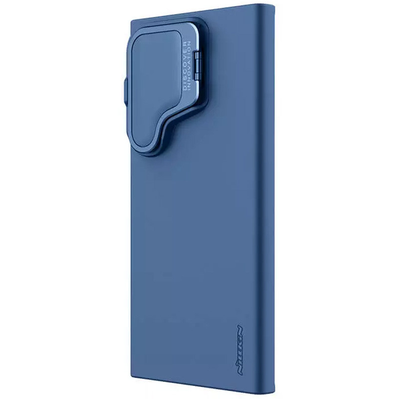 Силіконова накладка Nillkin Camshield Silky Prop на Samsung Galaxy S24 Ultra (Blue) в магазині vchehle.ua