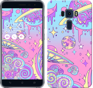 

Чехол Розовая галактика для Asus Zenfone 3 ZE520KL 633613