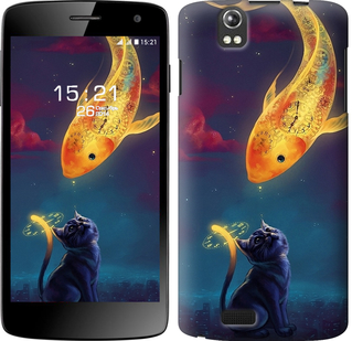 

Чехол Кошкин сон для Fly IQ4503 157527