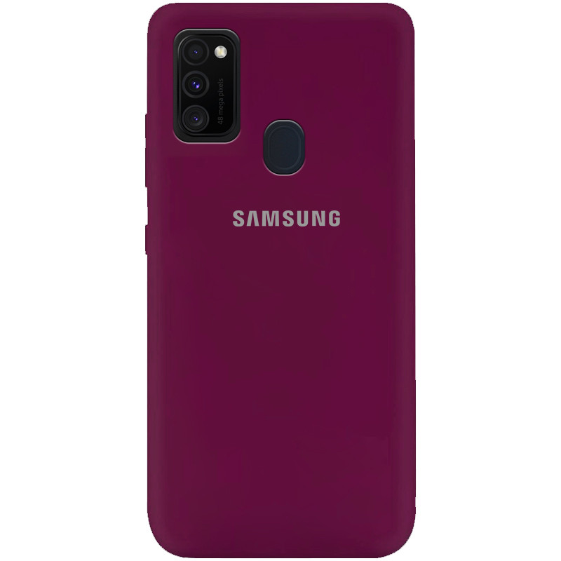 

Чехол Silicone Cover My Color Full Protective (A) для Samsung Galaxy M30s (Бордовый / Marsala) 910272