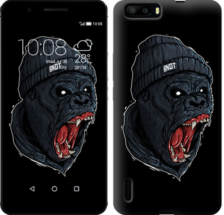 

Чехол Обезьяна в ярости для Huawei Honor 6 Plus 554870