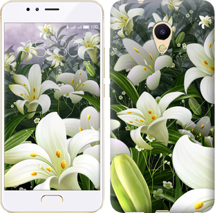 

Чехол Белые лилии для Meizu M5c 389016