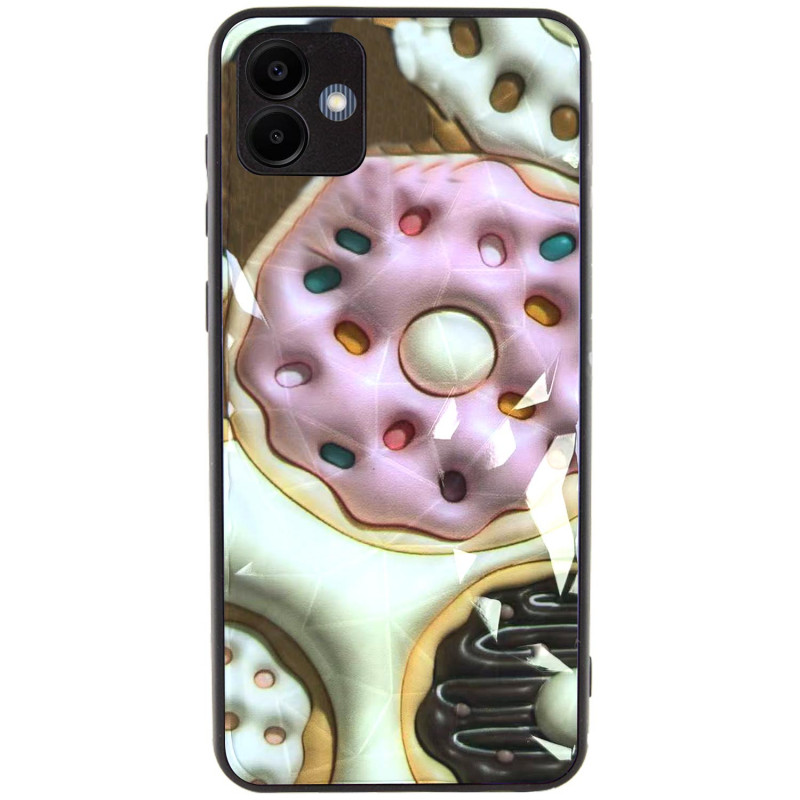 TPU+PC чехол Prisma Fluffie для Samsung Galaxy A05 (Donut)