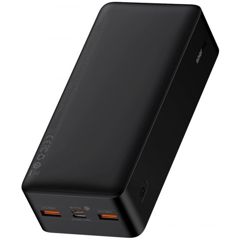 Фото Портативний ЗП Baseus Bipow Overseas 20W 30000 mAh (PPBD050402) (Чорний) на vchehle.ua