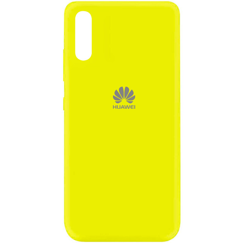 Чохол Silicone Cover My Color Full Protective (A) на Huawei Y8p (2020) / P Smart S (Жовтий / Flash)