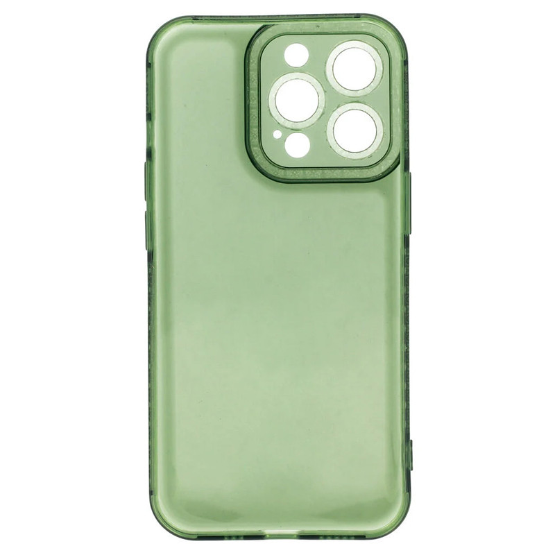 Купить Чехол TPU Starfall Clear для Apple iPhone 12 Pro Max (6.7") (Зеленый) на vchehle.ua