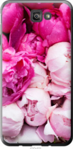 Чехол Розовые пионы для Samsung Galaxy J7 Prime