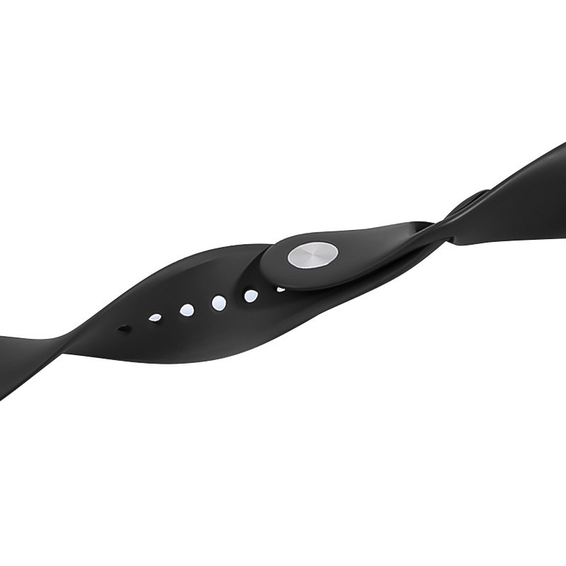 Фото Ремінець Hoco WA01 Flexible series Apple watch (42/44/45/49mm) (Black) на vchehle.ua