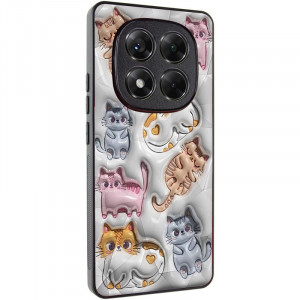 TPU+PC чохол Prisma Fluffie на Xiaomi Redmi Note 14 Pro 4G