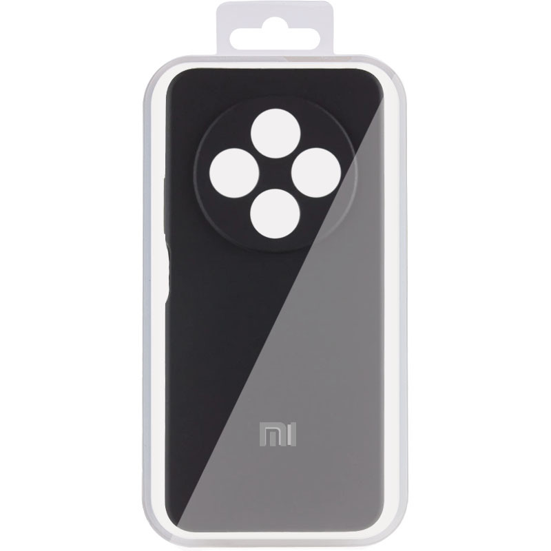 Фото Чохол Silicone Cover Lakshmi Full Camera (AA) with logo на Xiaomi Redmi 14C / Poco C75 (Чорний / Black) в маназині vchehle.ua