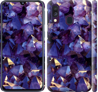 Чехол Кристаллы для Samsung Galaxy A40 2019 A405F
