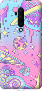 Чехол Розовая галактика для OnePlus 7T Pro