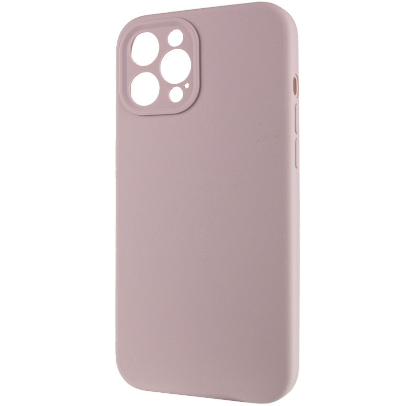 Фото Чехол Silicone Case Full Camera Protective (AA) NO LOGO для Apple iPhone 12 Pro Max (6.7") (Серый / Lavender) в магазине vchehle.ua