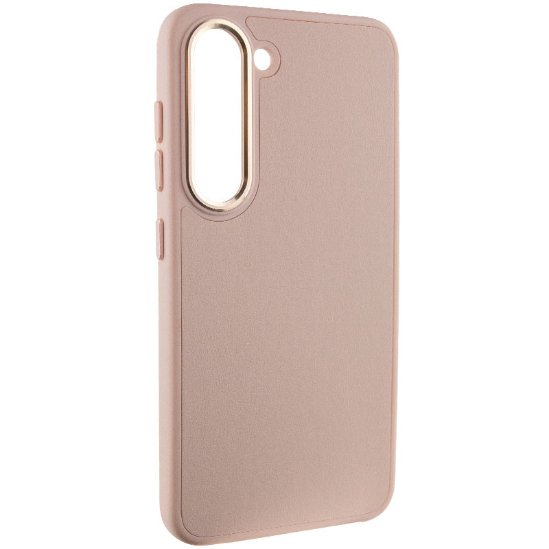 Фото Кожаный чехол Bonbon Leather Metal Style для Samsung Galaxy S23+ (Розовый / Light pink) на vchehle.ua