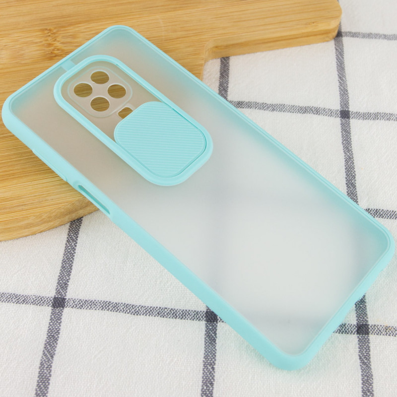 

Чохол Camshield mate TPU зі шторкою для Xiaomi Redmi Note 9 Pro (Бірюзовий) 923461