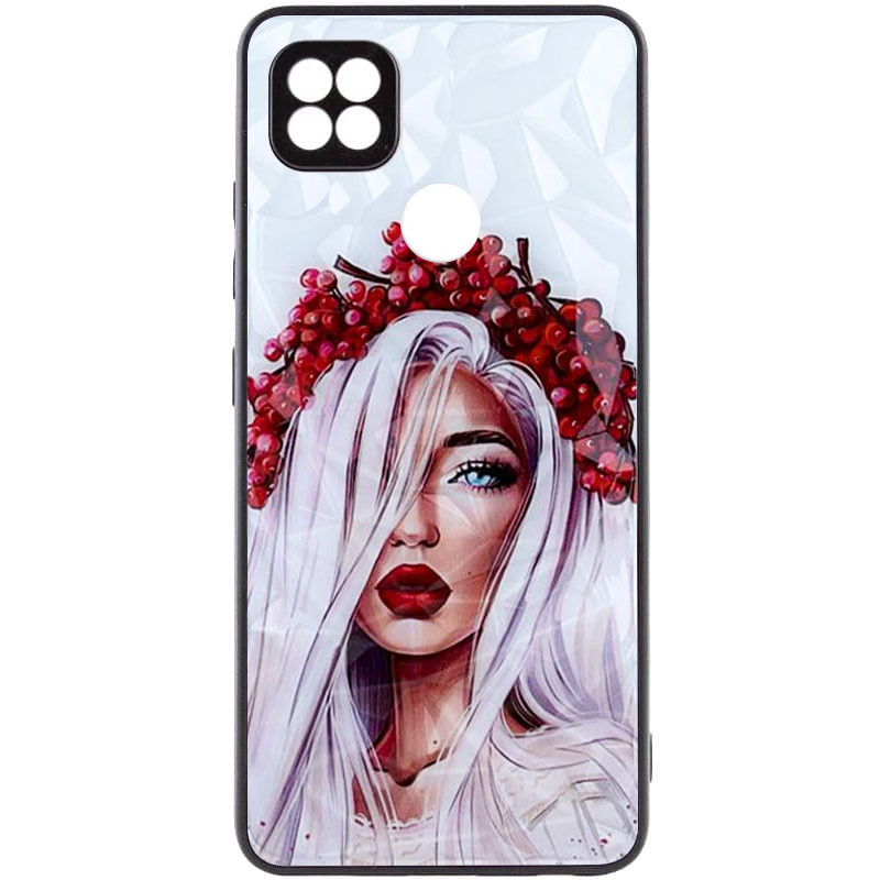 TPU+PC чехол Prisma Ladies для Xiaomi Redmi 9C (Ukrainian Girl)