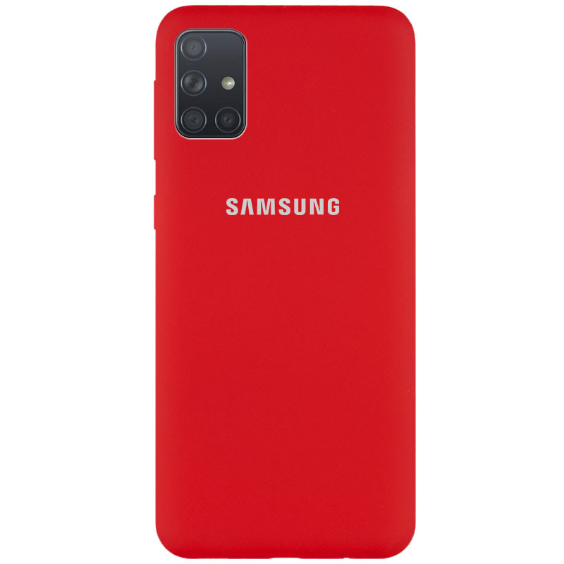 

Чохол Silicone Cover Full Protective (AA) на Samsung Galaxy M31s (Червоний / Dark Red) 1058139