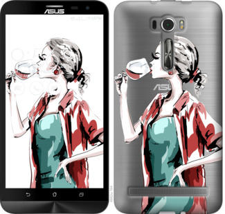 

Чохол Дівчина з келихом на Asus ZenFone 2 Laser ZE601KL 841845