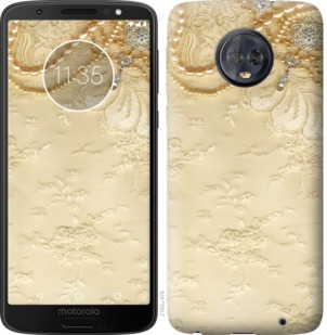 Чехол Кружевной орнамент для Motorola Moto G6 Plus