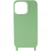 Фото Чехол Cord case c длинным цветным ремешком для Apple iPhone 13 Pro (6.1") (Зеленый / Pistachio) в магазине vchehle.ua