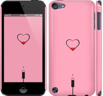 

Чехол Подзарядка сердца1 для iPod Touch 5 729943