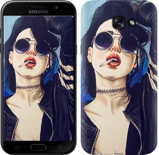 

Чехол Девушка на стиле для Samsung Galaxy A7 (2017) 643613