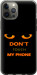 Чехол Don't touch the phone для iPhone 12 Pro Max