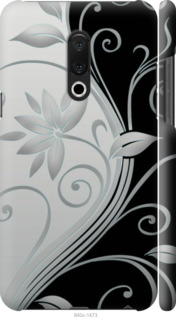 

Чохол Квіти на чорно-білому фоні на Meizu 15 Plus 1575939