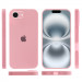 Фото Чохол Silicone Case Full Camera Protective (AA) на Apple iPhone 16e (6.1") (Рожевий / Light pink) в маназині vchehle.ua