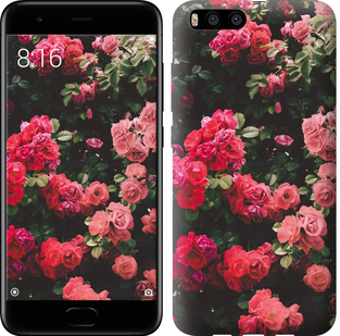 

Чехол Куст с розами для Xiaomi Mi6 639377