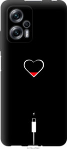 Чохол Підзарядка серця для Xiaomi Redmi Note 11T Pro+
