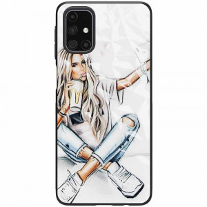 TPU+PC чохол Prisma Ladies на Samsung Galaxy M31s