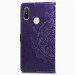 Фото Кожаный чехол (книжка) Art Case с визитницей для Xiaomi Redmi Note 6 Pro (Фиолетовый) на vchehle.ua