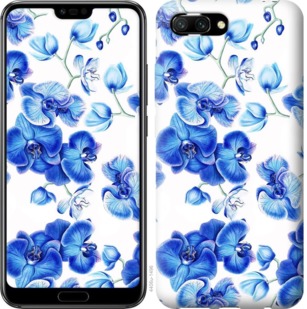 

Чехол Голубые орхидеи для Huawei Honor 10 725273