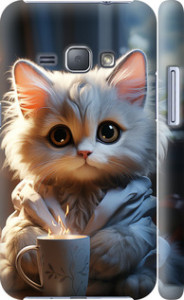 Чехол White cat для Samsung Galaxy J1 (2016) Duos J120H
