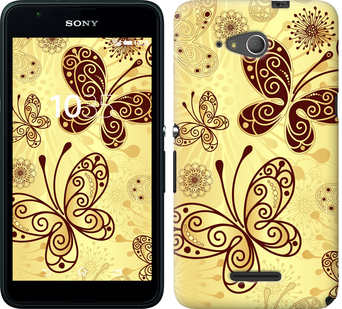 

Чехол Красивые бабочки для Sony Xperia E4g 629739