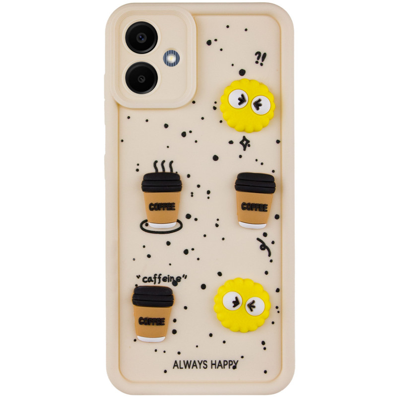 Фото Чехол TPU Toys Case для Samsung Galaxy A05 (Sand / Always Happy) на vchehle.ua