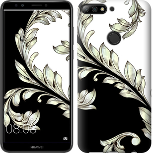 

Чехол White and black 1 для Honor 7C pro 670469
