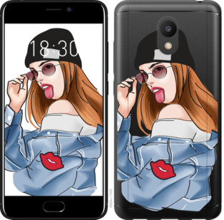 

Чехол Девушка v3 для Meizu M6 843019