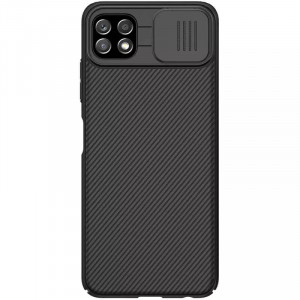 Карбонова накладка Nillkin Camshield (шторка на камеру) на Samsung Galaxy A22 5G